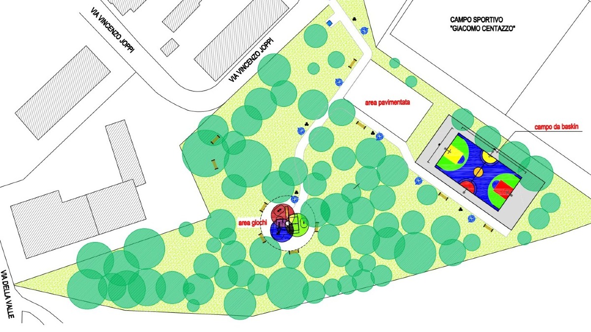 Udine, via libera al restyling del parco Umberto Saba: lavori da 340 mila euro nel 2027 - 