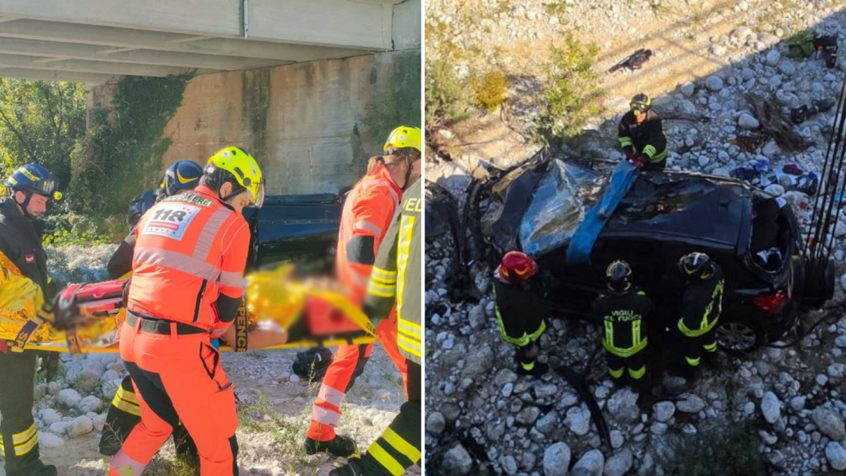 Budoia, auto nel torrente lungo la Pedemontana: conducente recuperata e portata in elicottero in ospedale - 