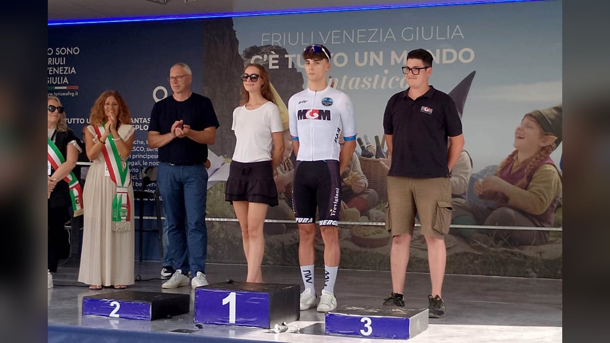 Giro del Friuli, Riccardo Fabbro quinto a Pocenia e maglia bianca tra gli Under 21 - 