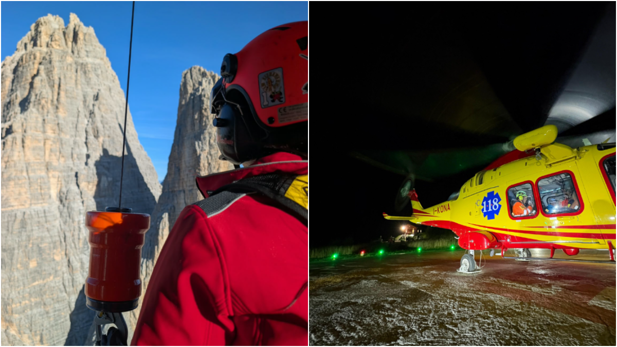 Raffica di soccorsi sulle Dolomiti: sei persone salvate, un alpinista era precipitato per 25 metri - 