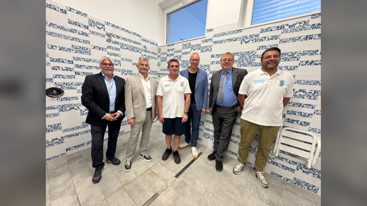 Torviscosa, inaugurati i nuovi spogliatoi del calcio: lavori per 230 mila euro - 