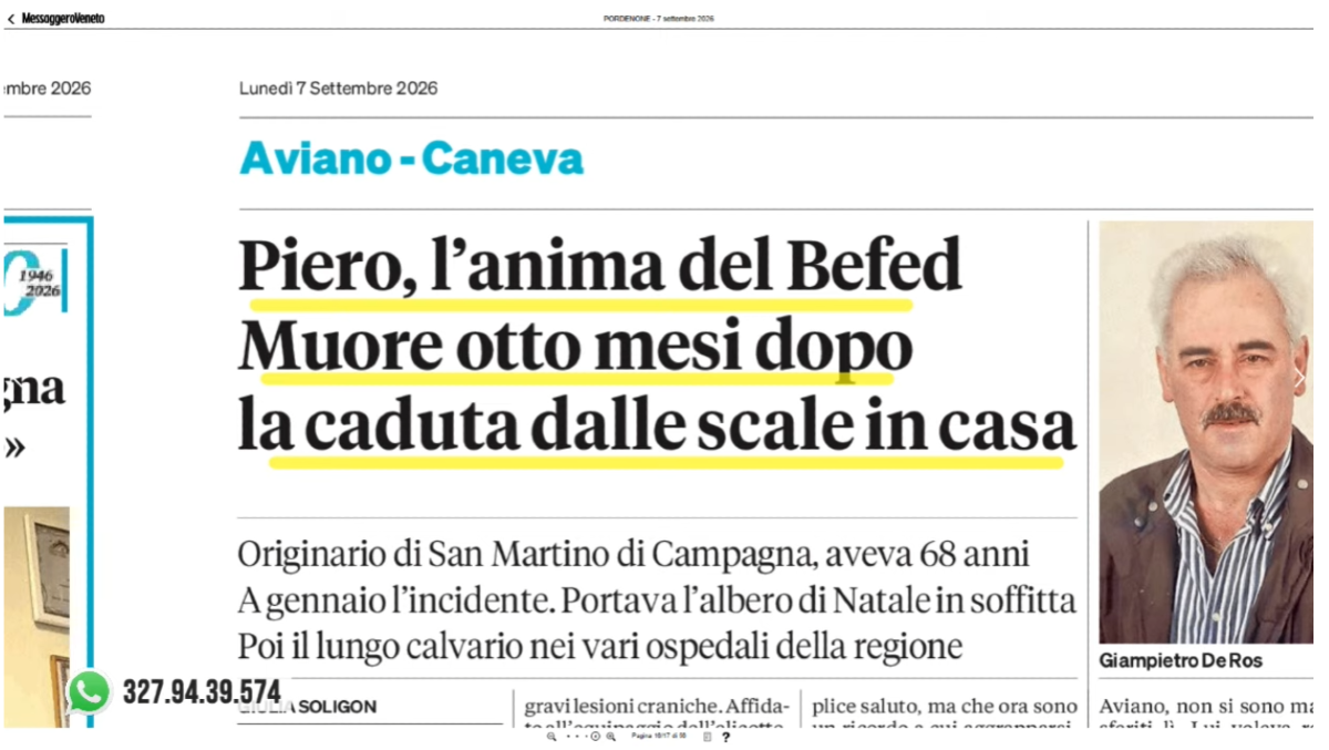 La Rassegna stampa di Nordest24, puntata di lunedì 7 settembre 2026 | VIDEO - 