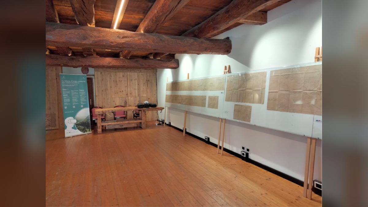 Sauris espone i progetti originali della diga del Lumiei e il percorso su La Maina - 