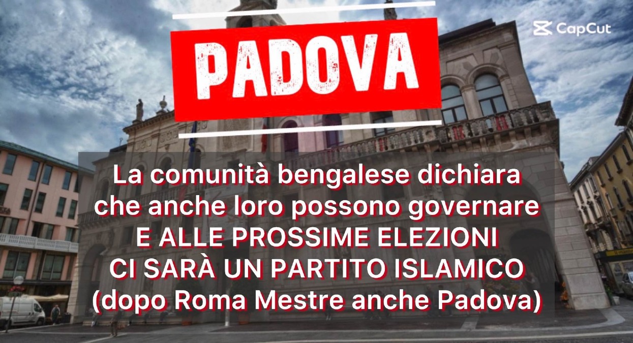 Sei luoghi di preghiera islamici a Padova, Forza Nuova attacca il Comune - 
