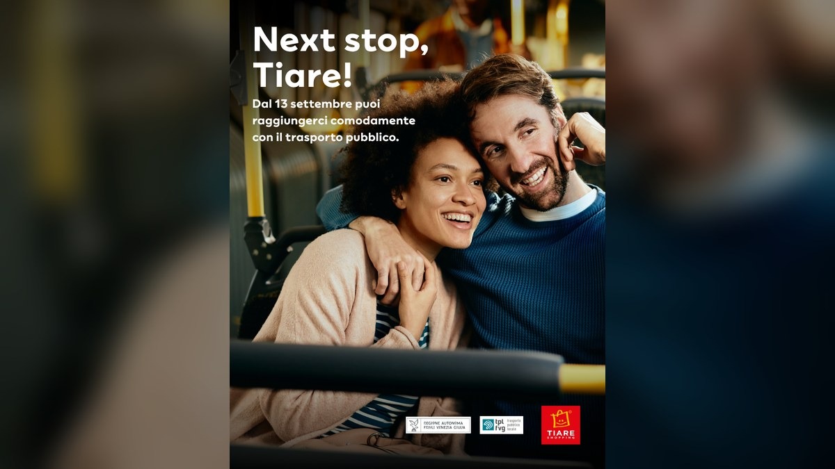 Villesse, dal 13 settembre più corse bus per TIARE Shopping: raddoppiano i collegamenti feriali - 