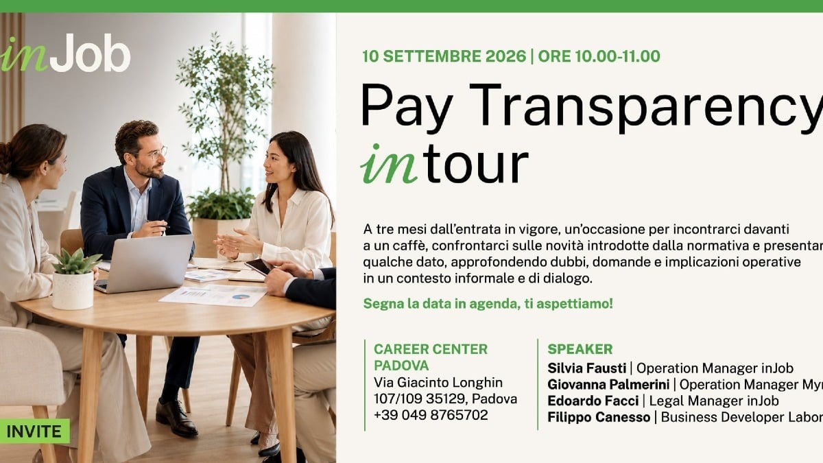 Stipendi e nuove regole, a Padova un confronto aperto sulla pay transparency - 