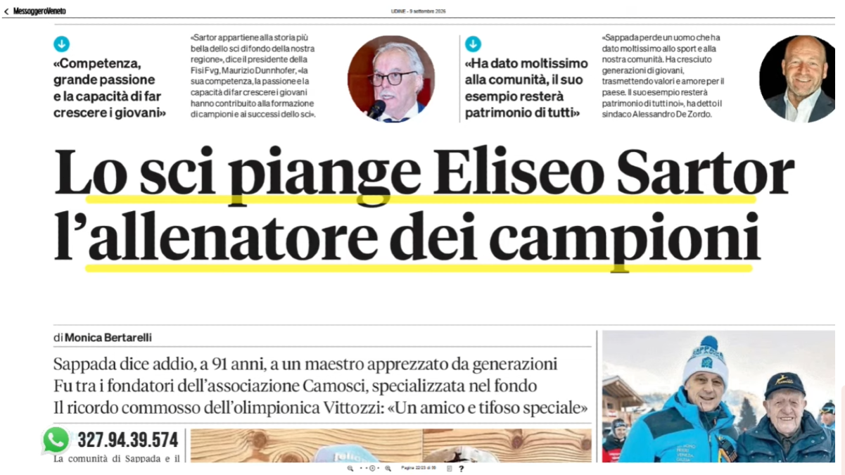 La Rassegna stampa di Nordest24, puntata di mercoledì 9 settembre 2026 | VIDEO - 