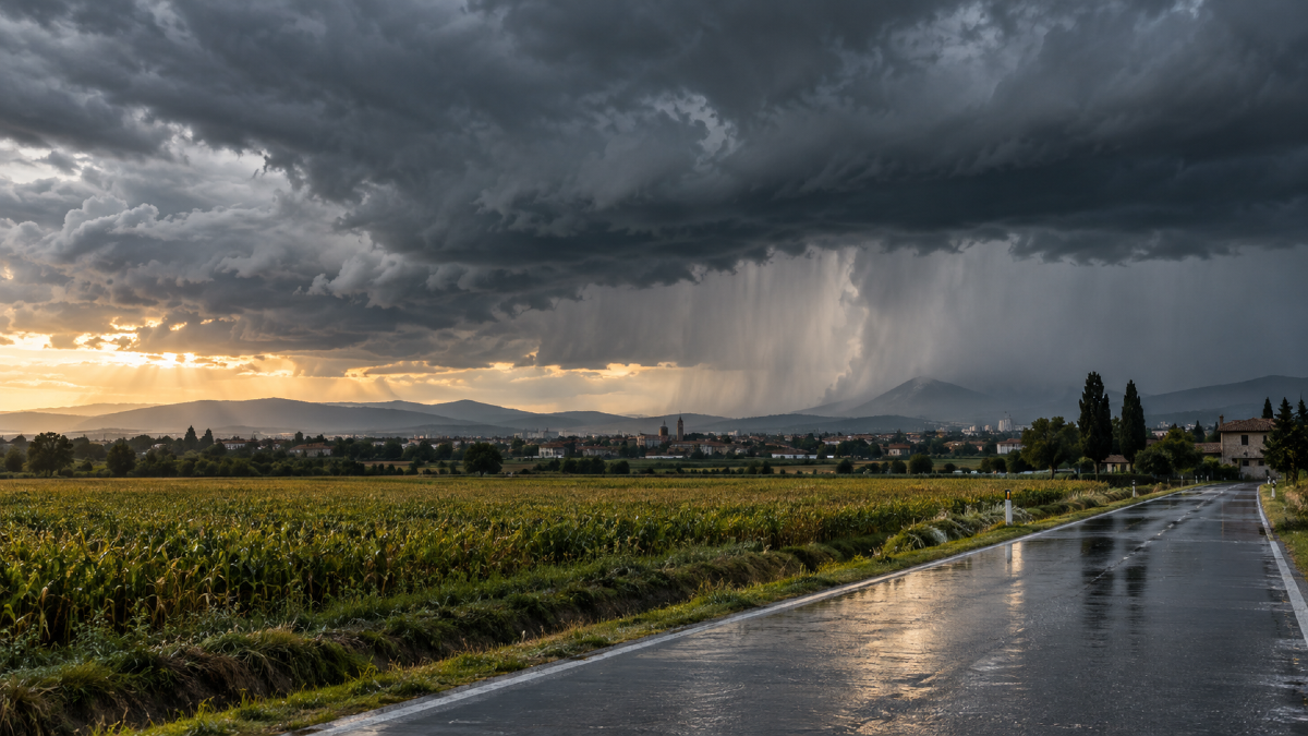 Piogge e temporali, per il Friuli Venezia Giulia le ore più sensibili tra mercoledì sera e giovedì - 