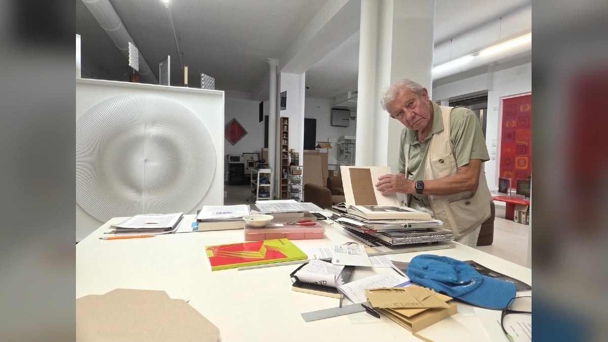 Da Padova a Roma, nuovo omaggio ad Alberto Biasi: a settembre una personale con opere storiche e ambienti luminosi - 