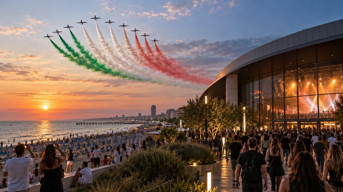 Jesolo, Frecce Tricolori e Ligabue il 12 settembre: orari, programma, viabilità e guida completa - 