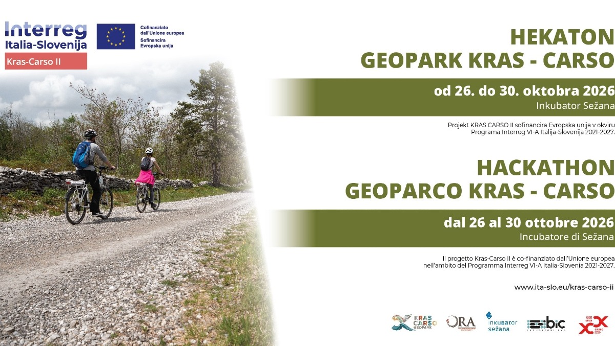 Hackathon transfrontaliero Geopark KRAS–CARSO, candidature aperte fino al 12 ottobre - 