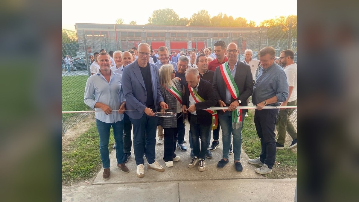 Palazzolo dello Stella, inaugurato lo stadio comunale rinnovato - 