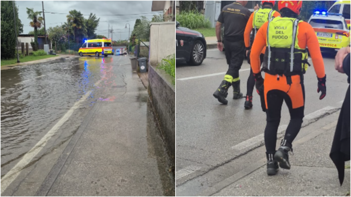 Tragedia a Latisana, resta intrappolata nell’auto nel sottopasso allagato e muore | FOTO