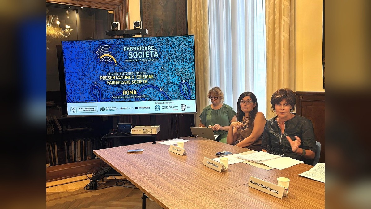 Società Benefit, il forum nazionale chiude a Trieste il 27 ottobre con il Mimit - 
