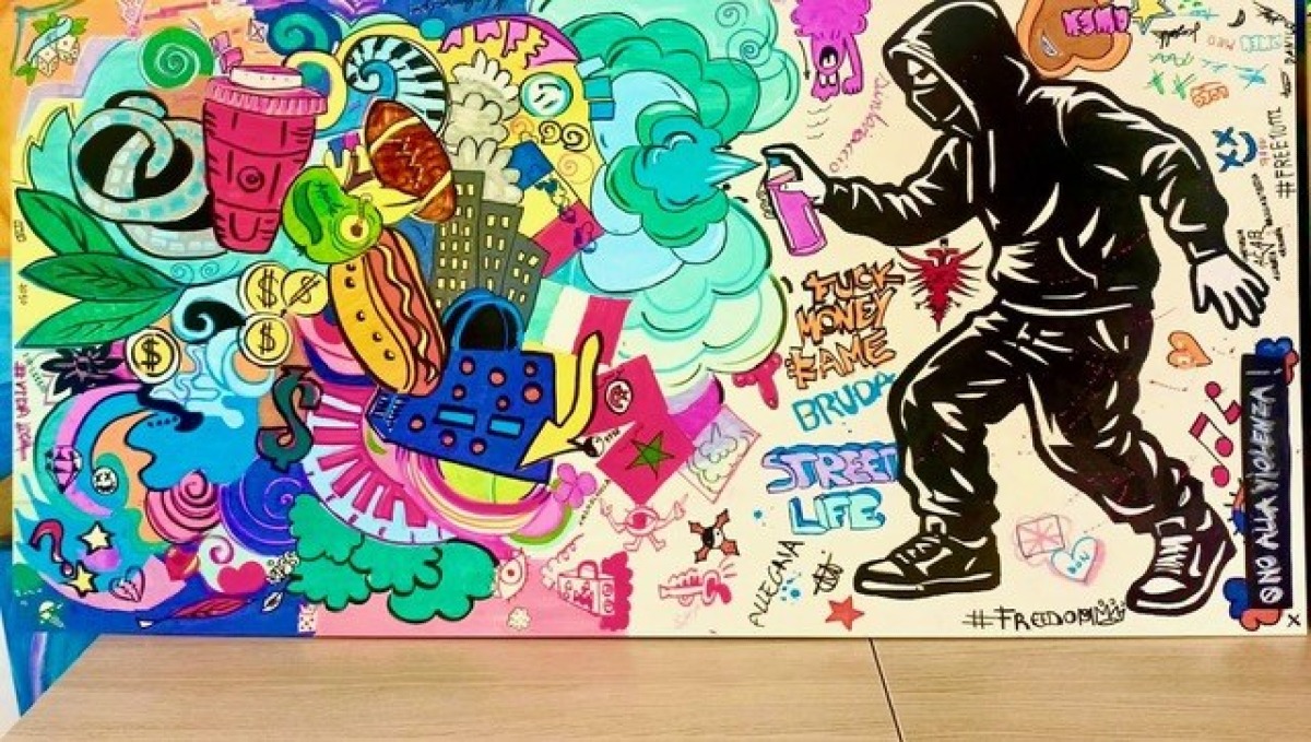 Due opere di street art nel carcere minorile di Rovigo dopo 5 laboratori - 