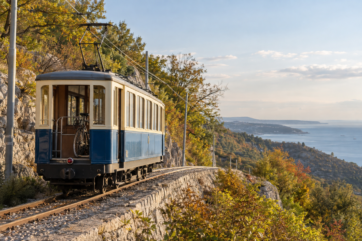 Tram di Opicina, bici a bordo: quattro posti e tutte le regole da sapere - 