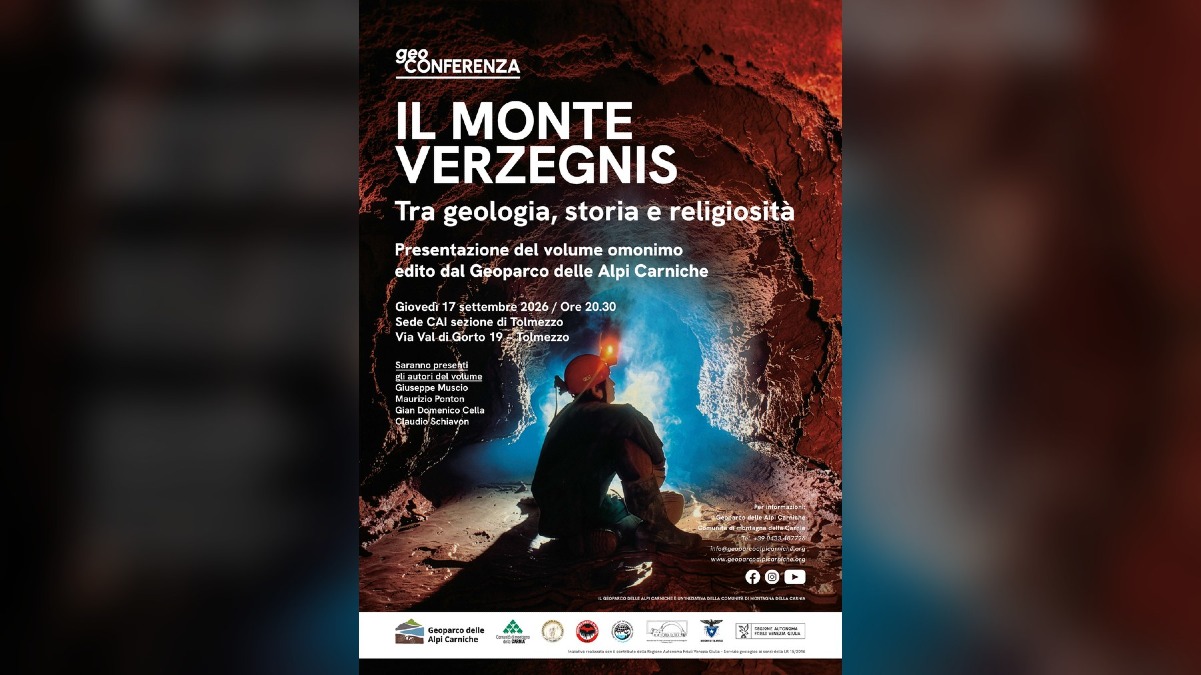 Tolmezzo, geoconferenza sul Monte Verzegnis: il 17 settembre guida gratuita al CAI - 