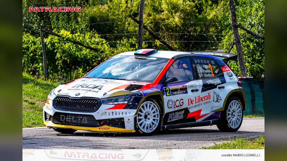 Trentin secondo assoluto nel rally CRZ di Schio con MT Racing - 