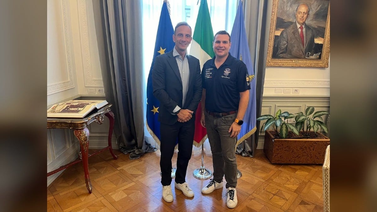 Dalla Georgia al Friuli, il ritorno di Tiziano Bernard: negli Usa è ancora il numero uno tra gli istruttori di volo - 