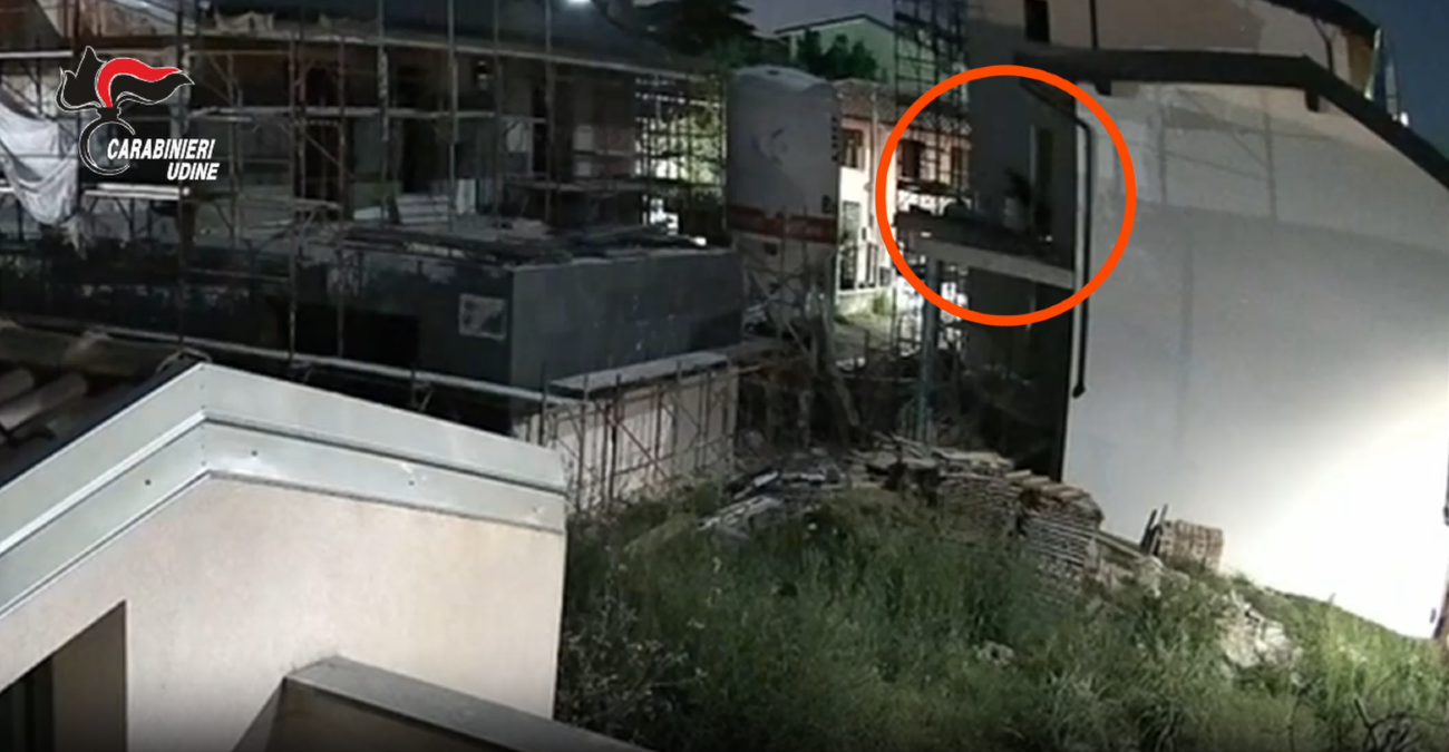 Udine, furto da 6mila euro in un cantiere: 25enne incastrato dalle telecamere | VIDEO - 