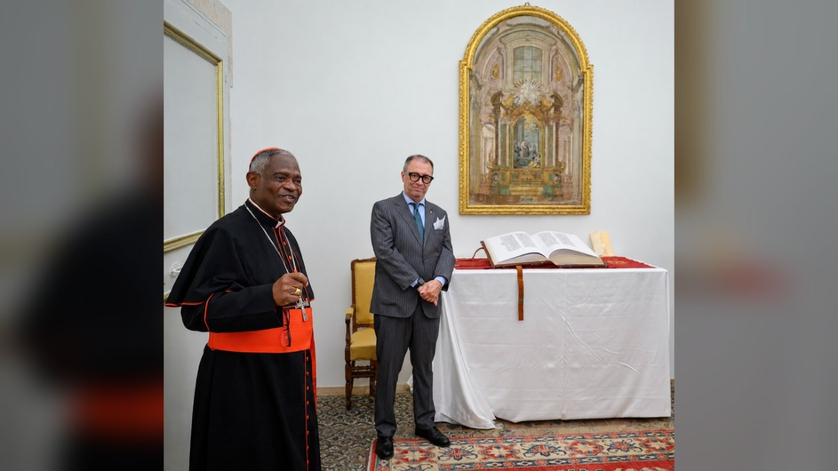 La Bibbia di Aquileia da San Daniele a Roma: donato il primo volume del facsimile - 