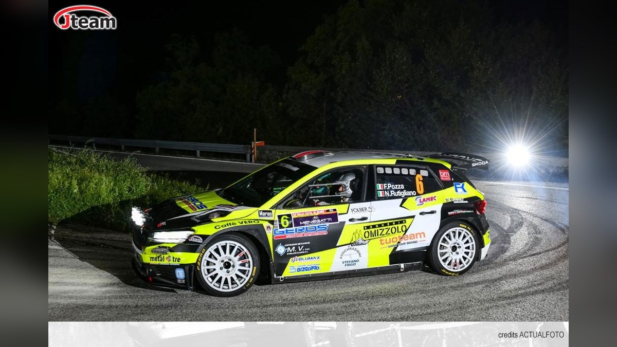 Pozza sfiora il podio al rally CRZ di Schio - 