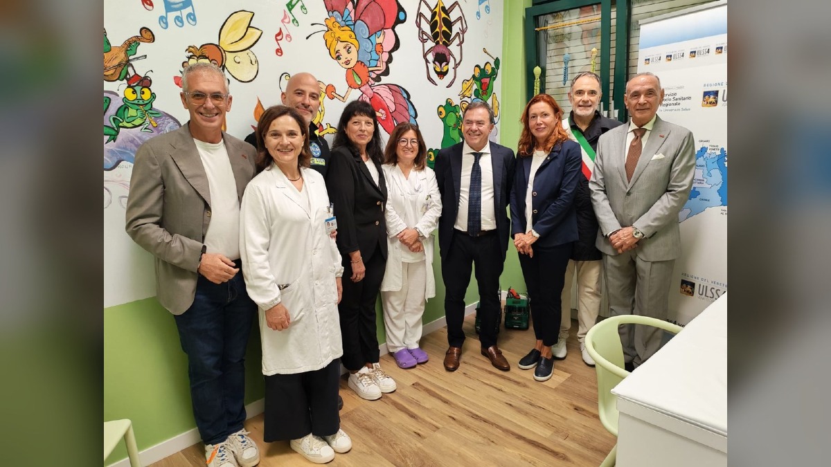 Portogruaro, Pediatria e Pronto soccorso: ecografo da 40mila euro e nuova sala bimbi - 