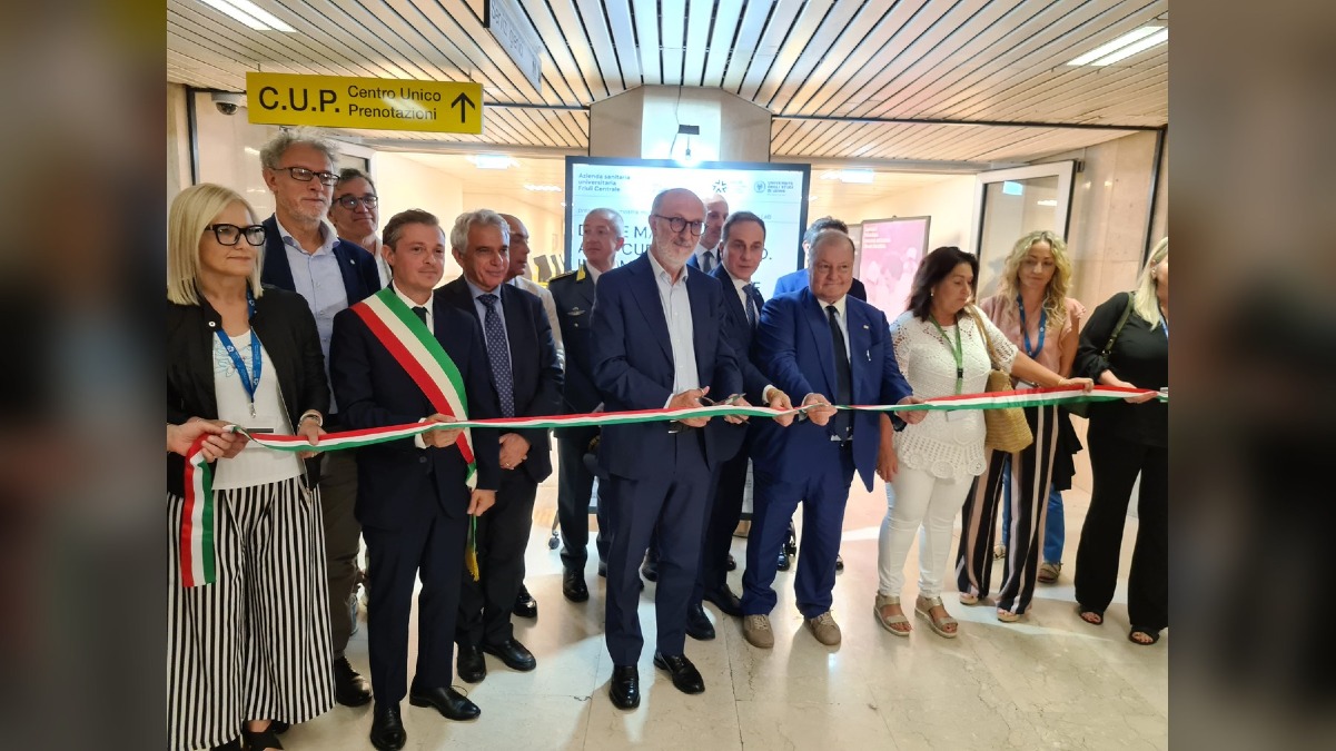 Udine, nuovo Cup al Santa Maria della Misericordia: 12 sportelli e sistema di sicurezza - 