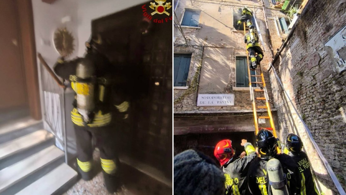Fumo nero e scoppi: incendio in un appartamento, tre ore di intervento - 
