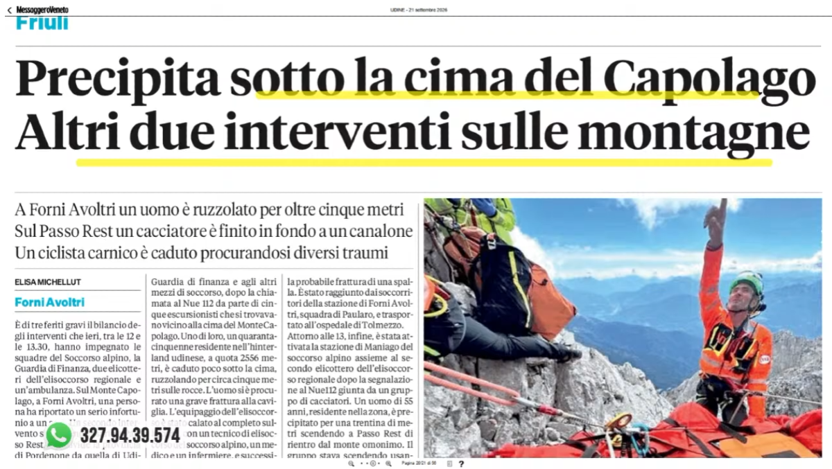 La Rassegna stampa di Nordest24, puntata di lunedì 21 settembre 2026 | VIDEO