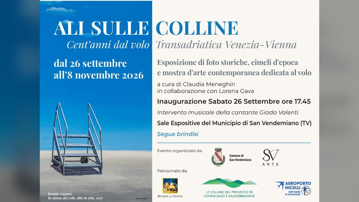 San Vendemiano ricorda il volo Venezia-Vienna del 1926 con mostre e incontri - 
