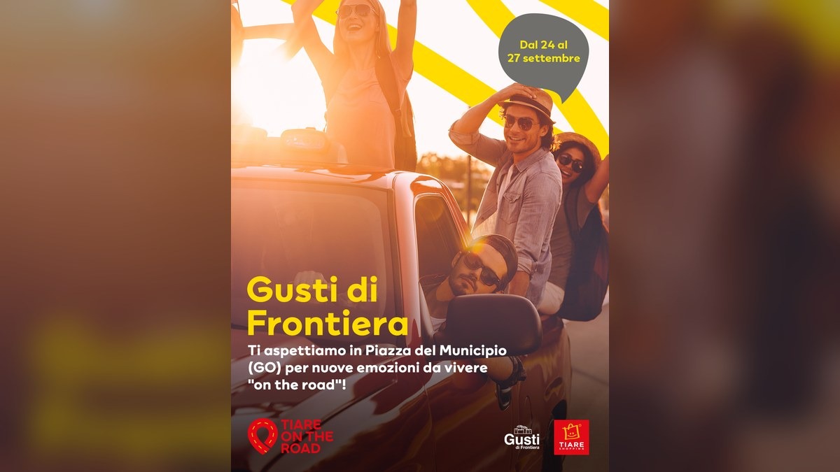 Gusti di Frontiera 2026, TIARE Shopping main sponsor con uno stand in piazza Municipio - 