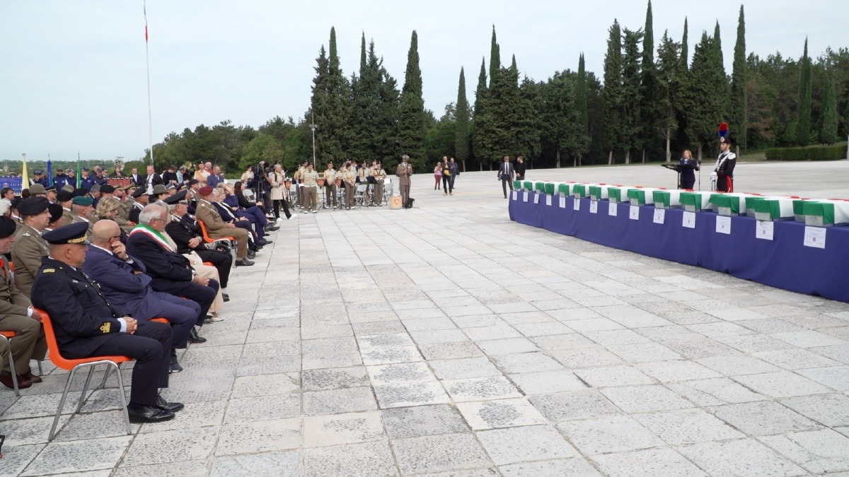 Redipuglia, rientrano in Italia le salme di 32 caduti della Grande Guerra - 