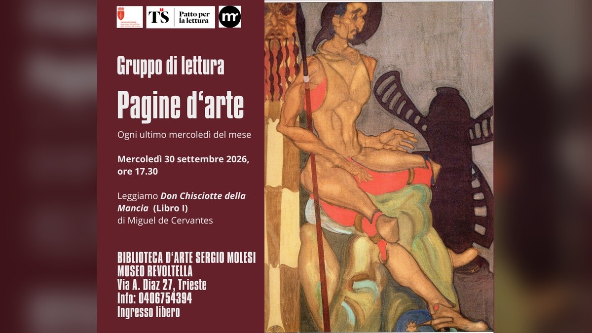 Riparte a Trieste il gruppo di lettura su Vito Timmel: si parte con Don Chisciotte - 