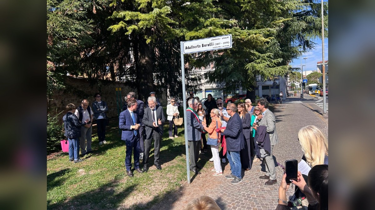 Udine dedica ad Adalberto Burelli la nuova rotatoria tra viale Diaz e viale della Vittoria - 
