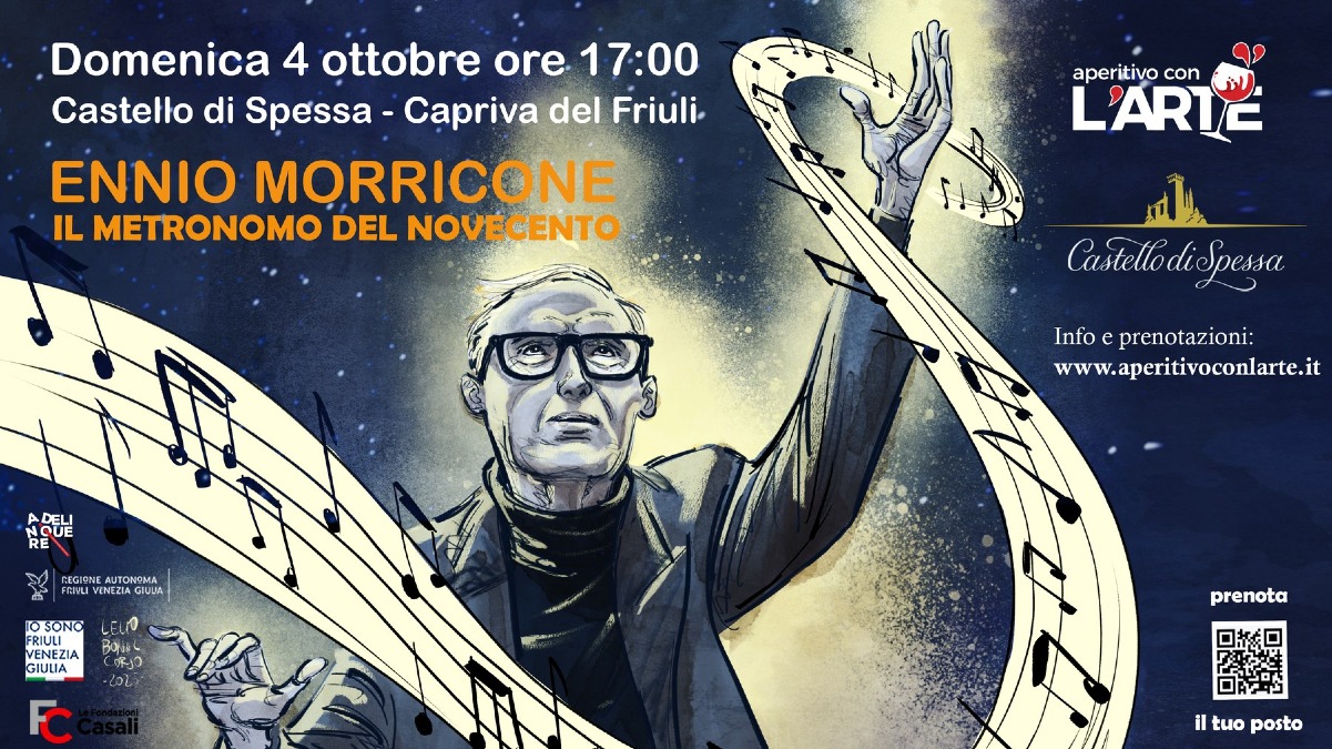 Ennio Morricone al Castello di Spessa: spettacolo e degustazione il 4 ottobre - 