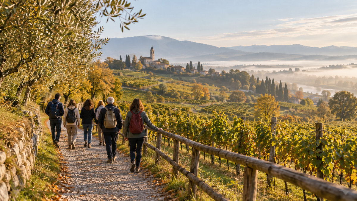 Farra d’Isonzo, un weekend per ascoltare il paesaggio tra cena al buio e cammino sensoriale - 