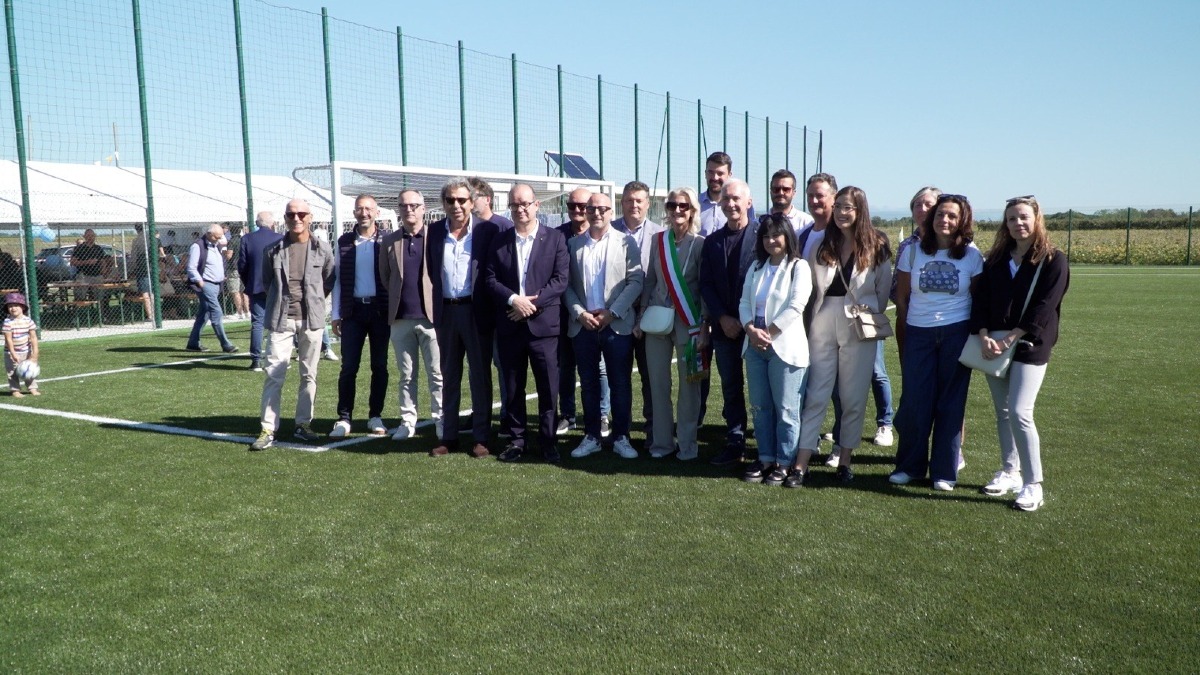 Rivis, un campo nuovo per giocare tutto l’anno: investimento da oltre mezzo milione - 
