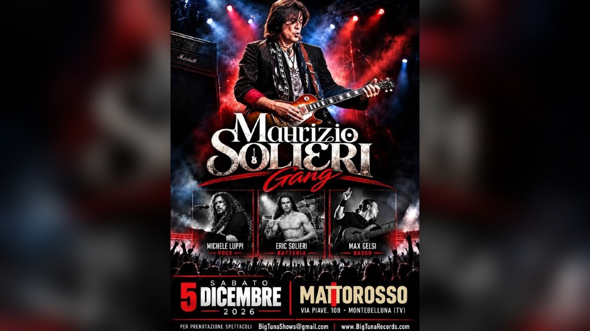 Montebelluna, al Mattorosso arriva il rock di Maurizio Solieri: live il 5 dicembre - 