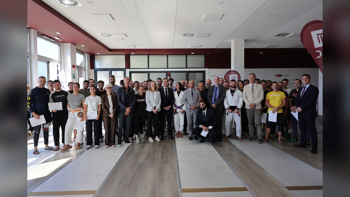 Trieste, al Campus confronto tra corpi in divisa: due giornate di training con il Brazilian Jiu-Jitsu