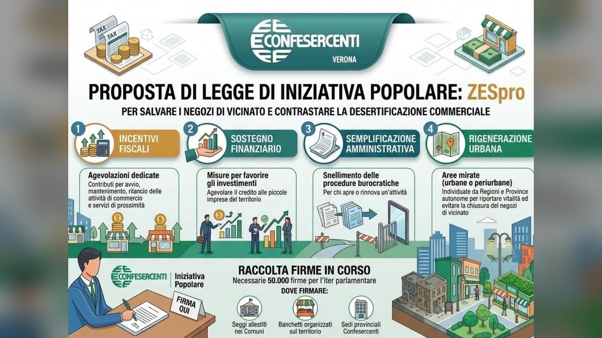 Negozi di quartiere, a Valeggio parte la mobilitazione: firme in municipio, online e durante il Vintage - 