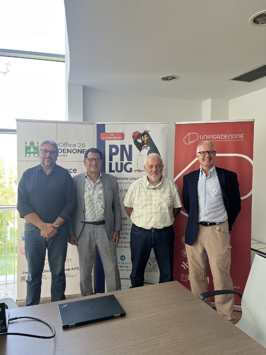 LibreOffice Conference 2026 a Pordenone: dal 10 al 12 settembre oltre 200 partecipanti