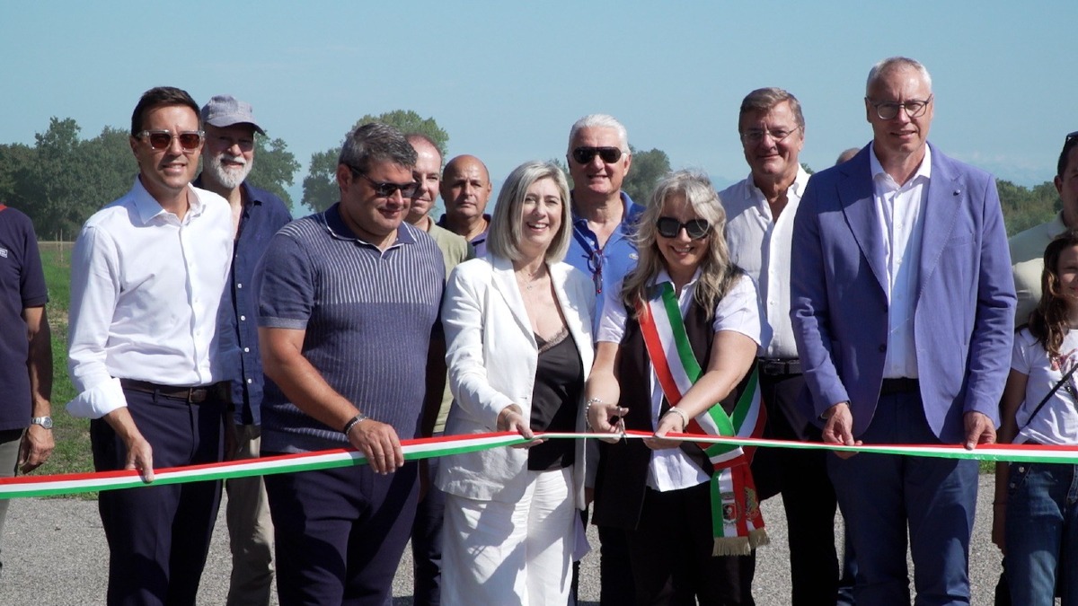 Muzzana del Turgnano, inaugurato il corridoio ecologico tra due boschi planiziali