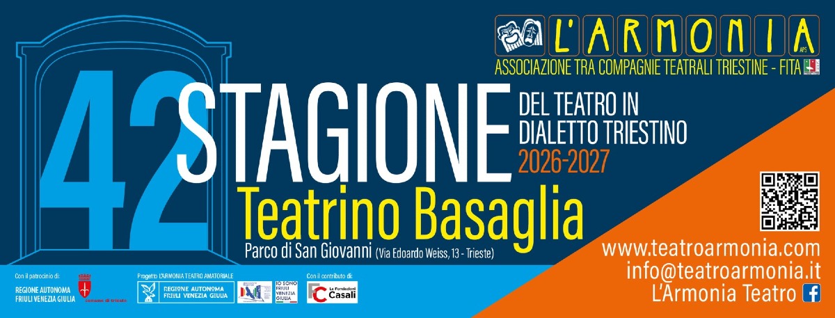 Trieste, al via gli abbonamenti per il teatro in dialetto al Basaglia: stagione 2026/27