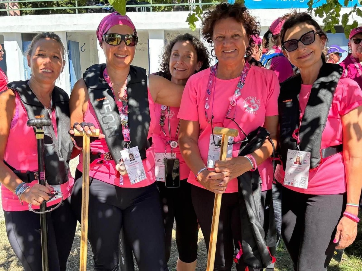 Trifoglio Rosa Mestre seconda al Mondiale di dragon boat: 54,78 nei 200 metri