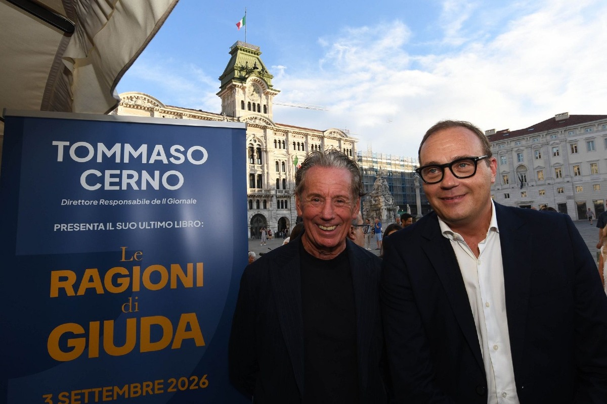 Trieste, al Caffè degli Specchi il confronto su “Le ragioni di Giuda” con Tommaso Cerno