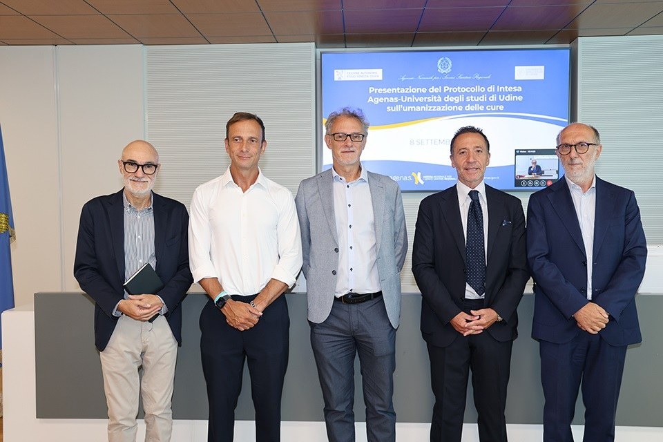 Sanità, accordo triennale tra Agenas e Università di Udine sulle cure più umane