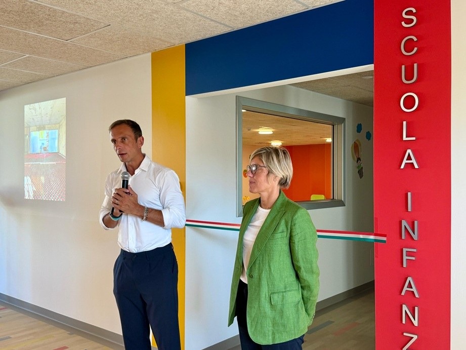 Palmanova inaugura il nuovo polo dell’infanzia Regina Margherita: scuola al via con 60