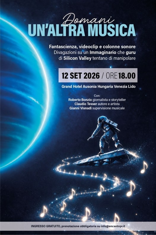 Locandina: Lido di Venezia, spettacolo gratuito su fantascienza e musica del cinema