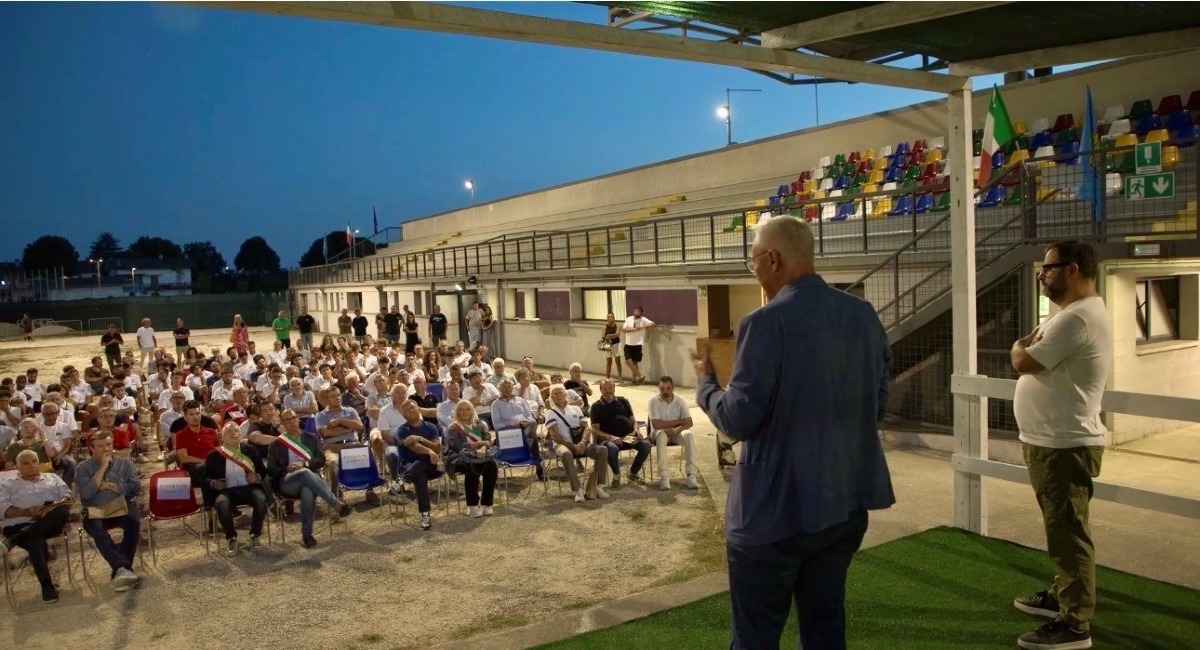 Palazzolo dello Stella, inaugurato lo stadio comunale rinnovato